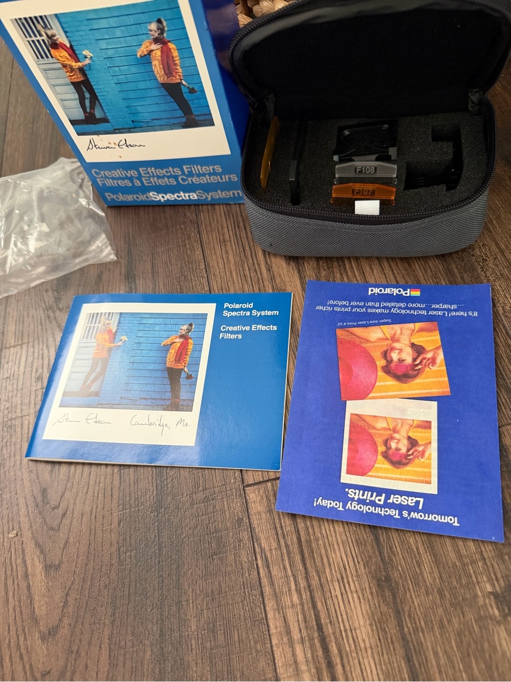 Polaroid Spectra Creative Effects Filter Set w Case Manual - 055 (87) Vintage